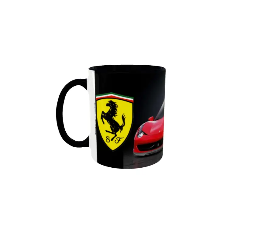 Ferrari, cana ceramica, 330ml, model cgs1746